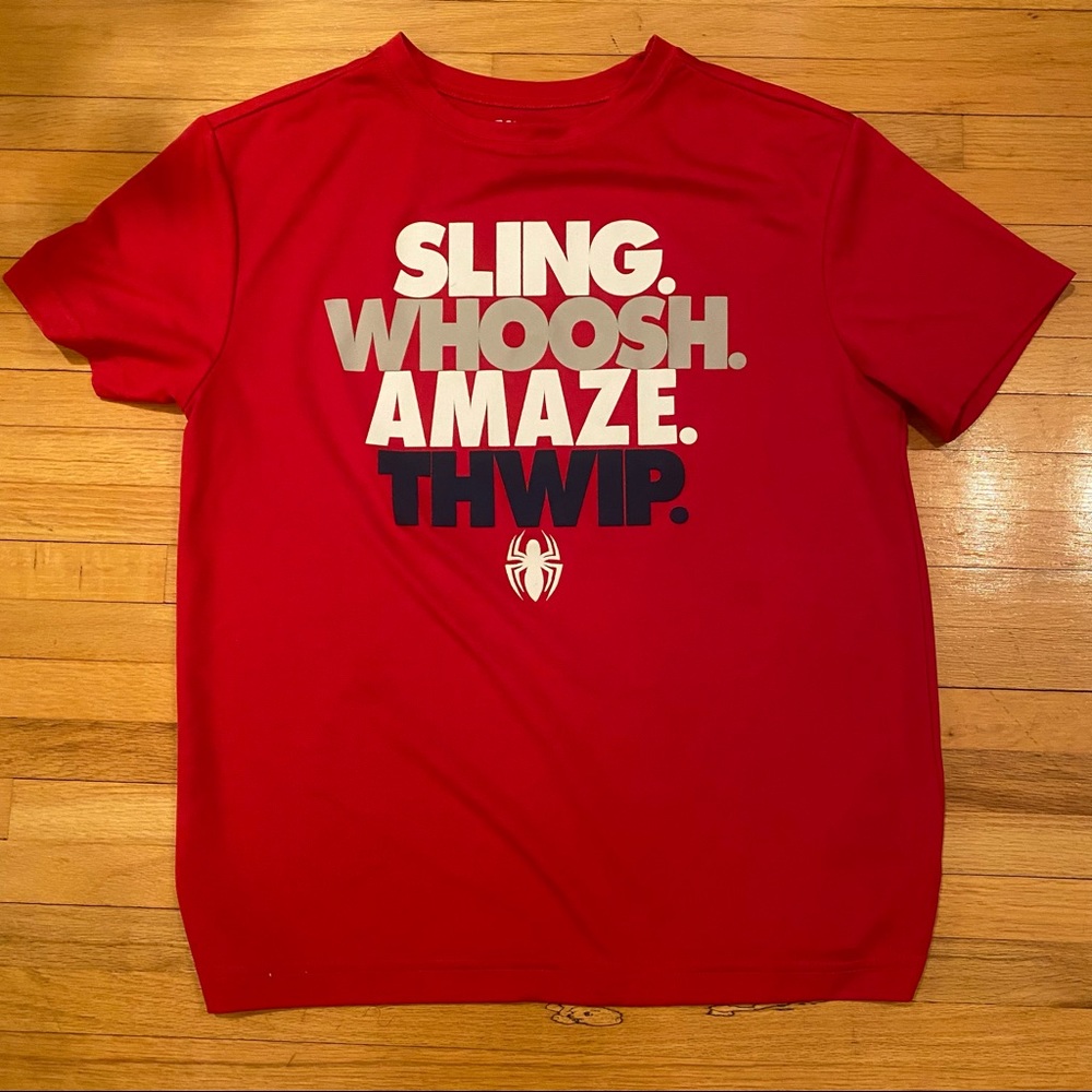Spider-Man dri fit tee boy’s XL